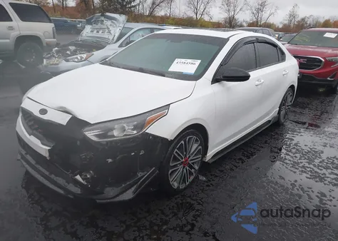 2020 Kia Forte Gt из США, поврежденный, VIN 3KPF44AC8LE175333